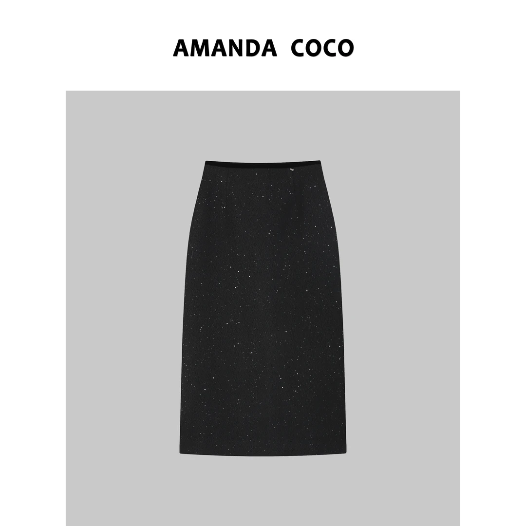 彩彩# 设计师款~高定气质高雅显瘦裙