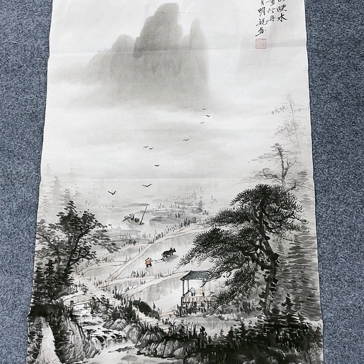 国画纯手绘国画作品
