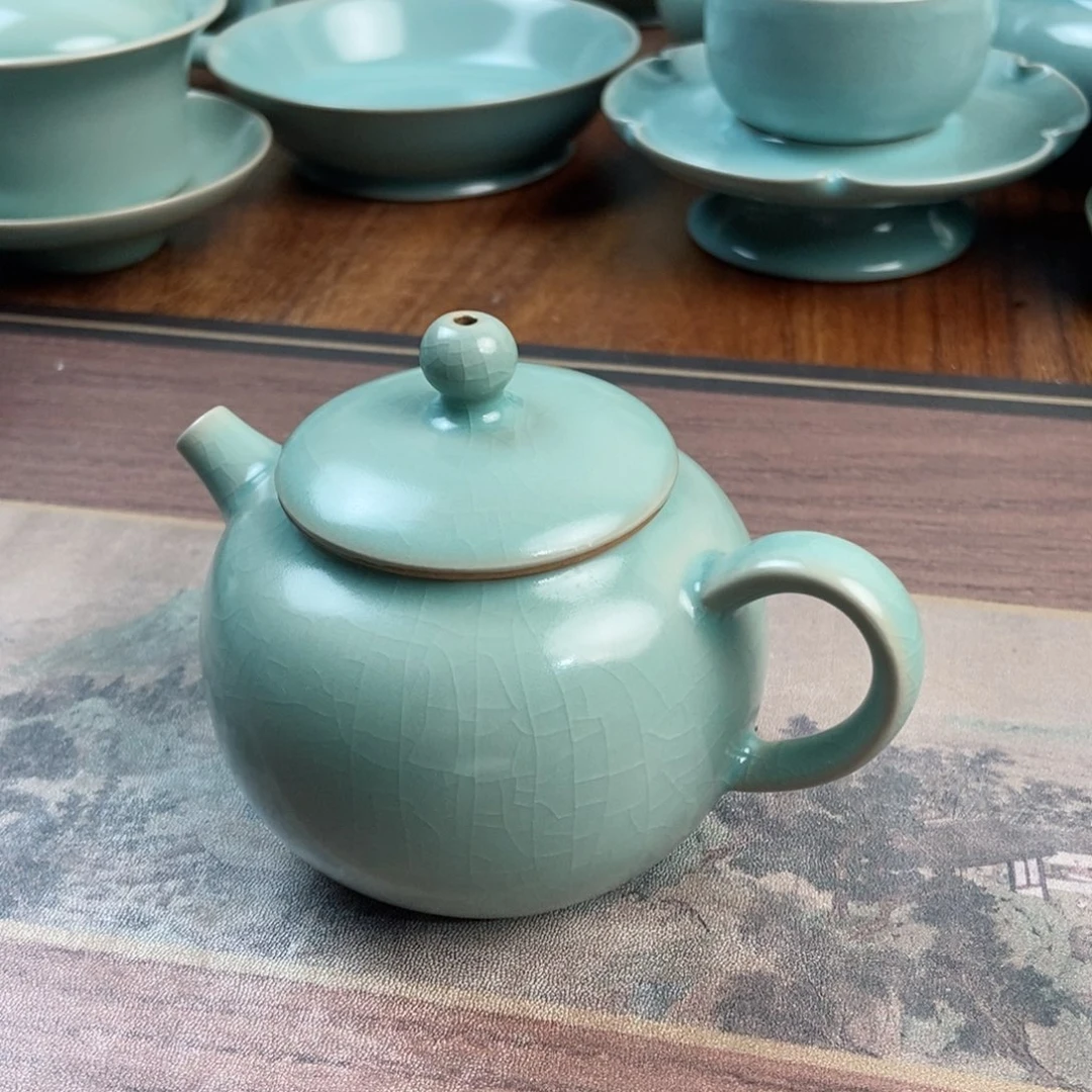 摆件原产地原矿汝瓷～茶器