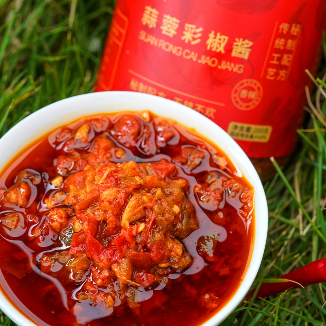 缤纷酱组合·牛肉多多+蒜蓉彩椒+麻辣鸡胗+梅干菜牛肉+菜干豆豉