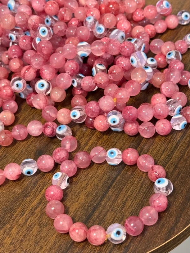 非金属玻璃手链 DanaKez幸运珠子手链