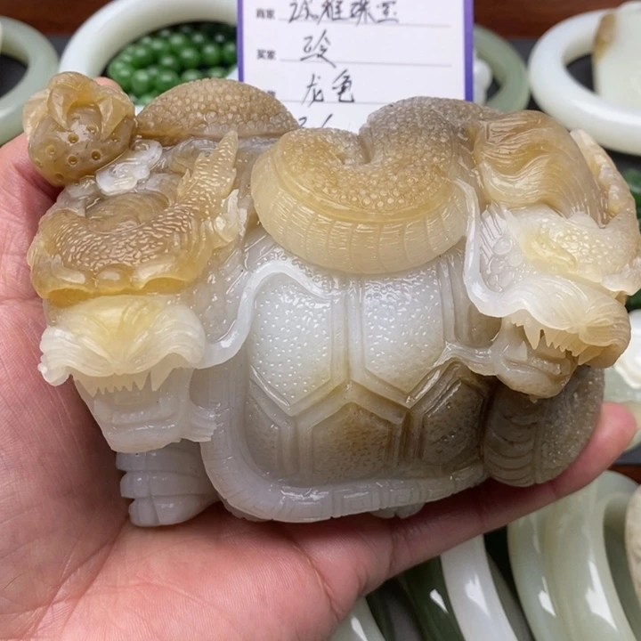 和田玉摆件未镶嵌玲