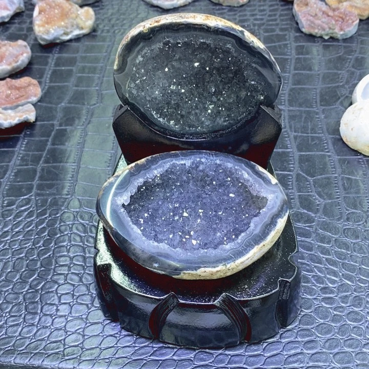 水晶珠宝半成品未镶嵌饭****弹