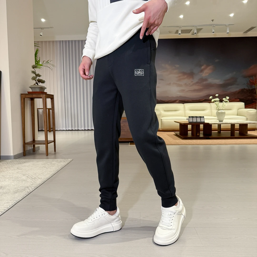 秋季男运动裤男士修身休闲裤卫裤加绒宽松时尚