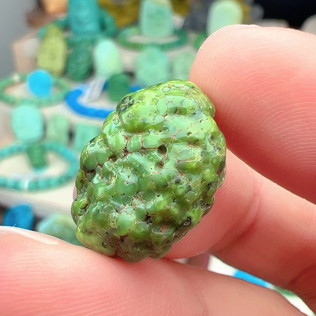 绿松石未镶嵌主播万珍