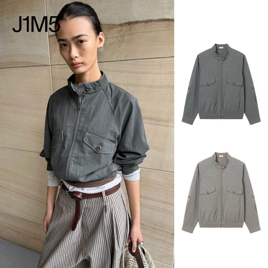 J1M5买手店 COTEMP 25春夏 立领收腰工装短夹克 设计师品牌