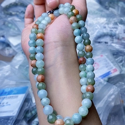 未镶嵌手串翡翠40