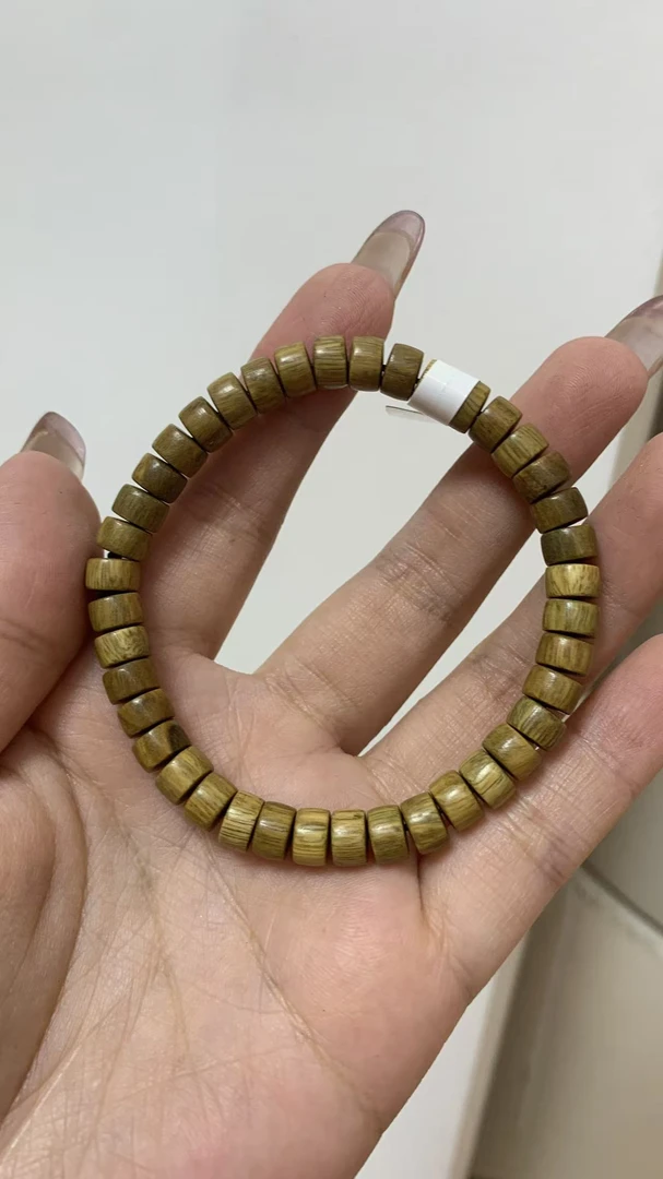 绿檀单圈手串无礼盒