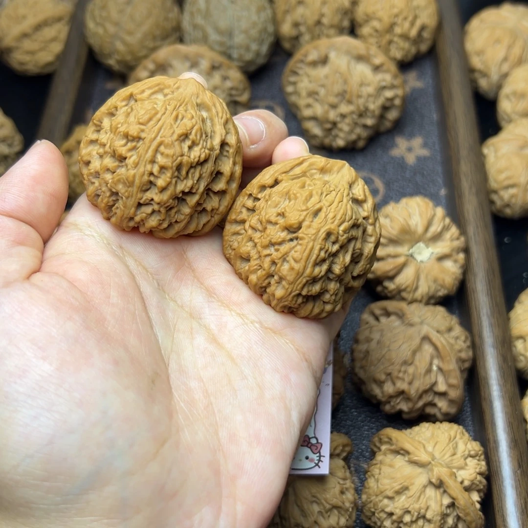 文玩核桃把件赵喜满南疆41全品