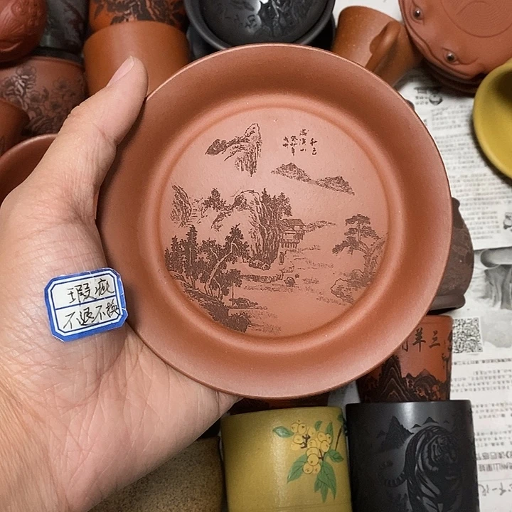 紫砂茶杯瑕疵不退不换
