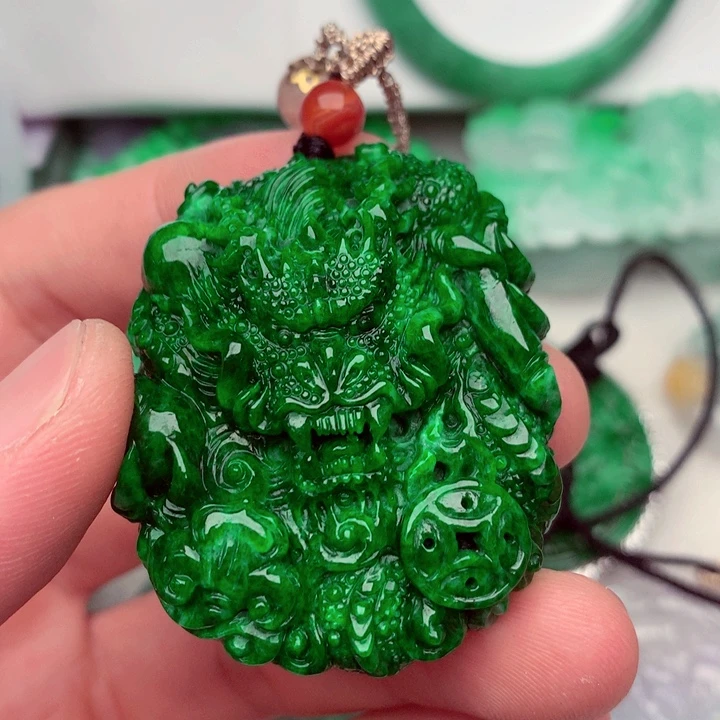 翡翠未镶嵌吊坠(不含链)a货