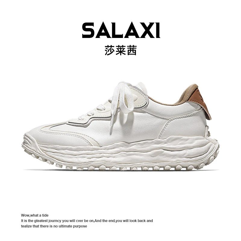 SALAXI/莎莱茜 2025秋季新款潮流时尚百搭溶解鞋厚底男女运动鞋