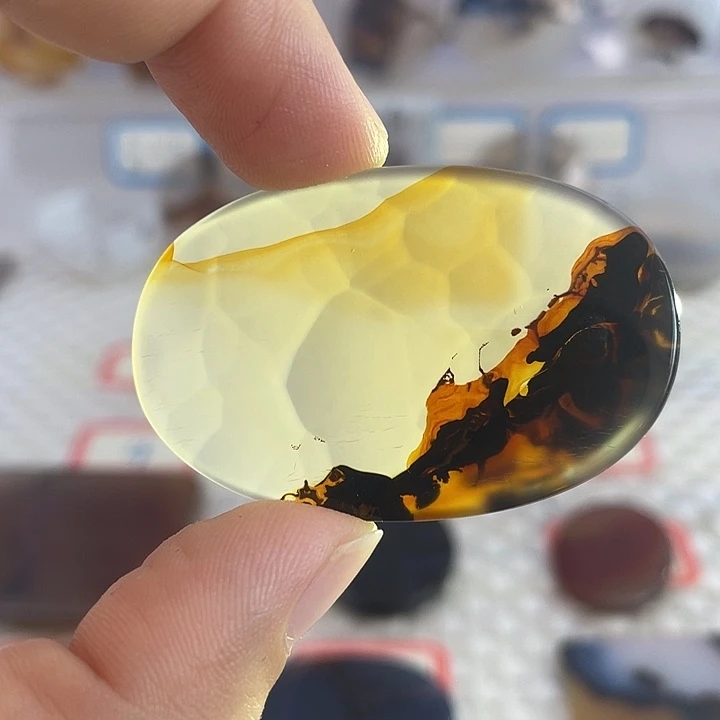 玛瑙/玉髓合金颈饰