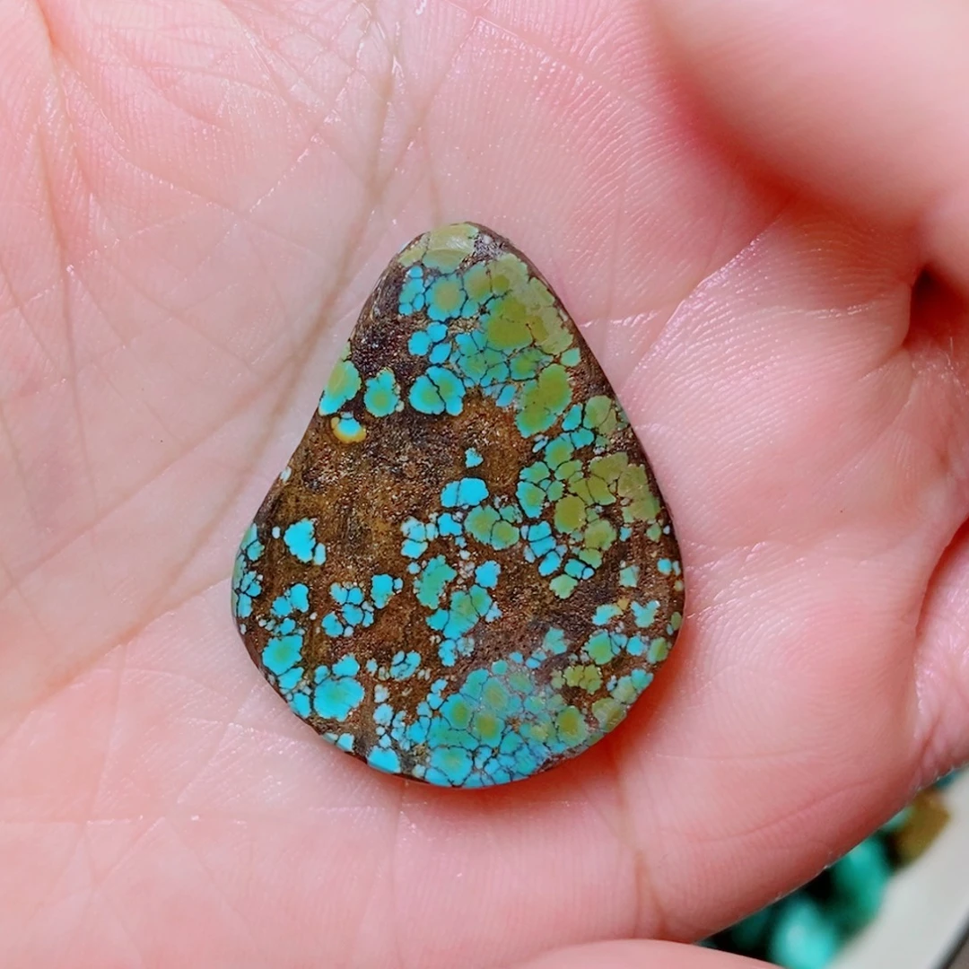 罪***绿松石未镶嵌挂件