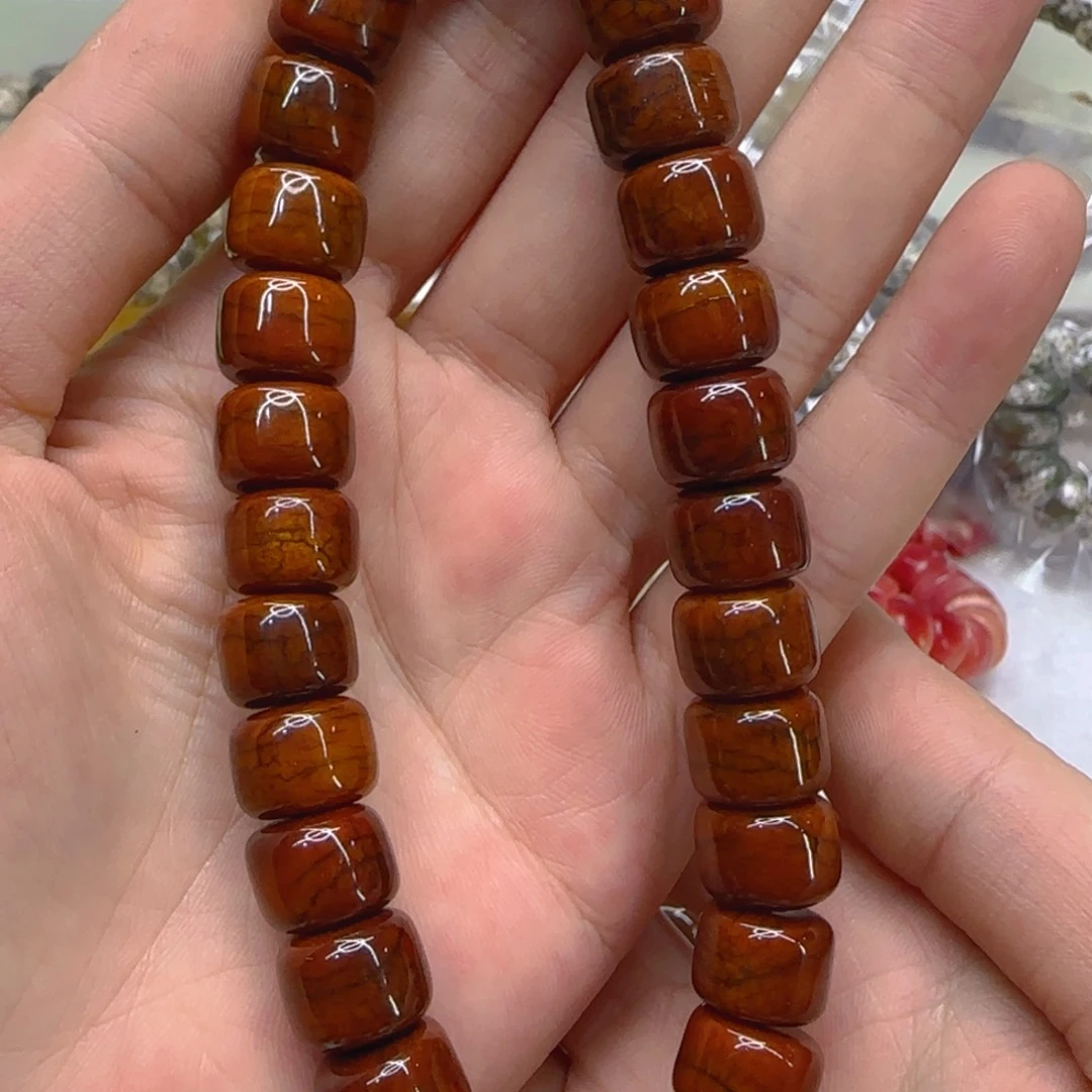 星月菩提手串21扭扭1.2直切手持