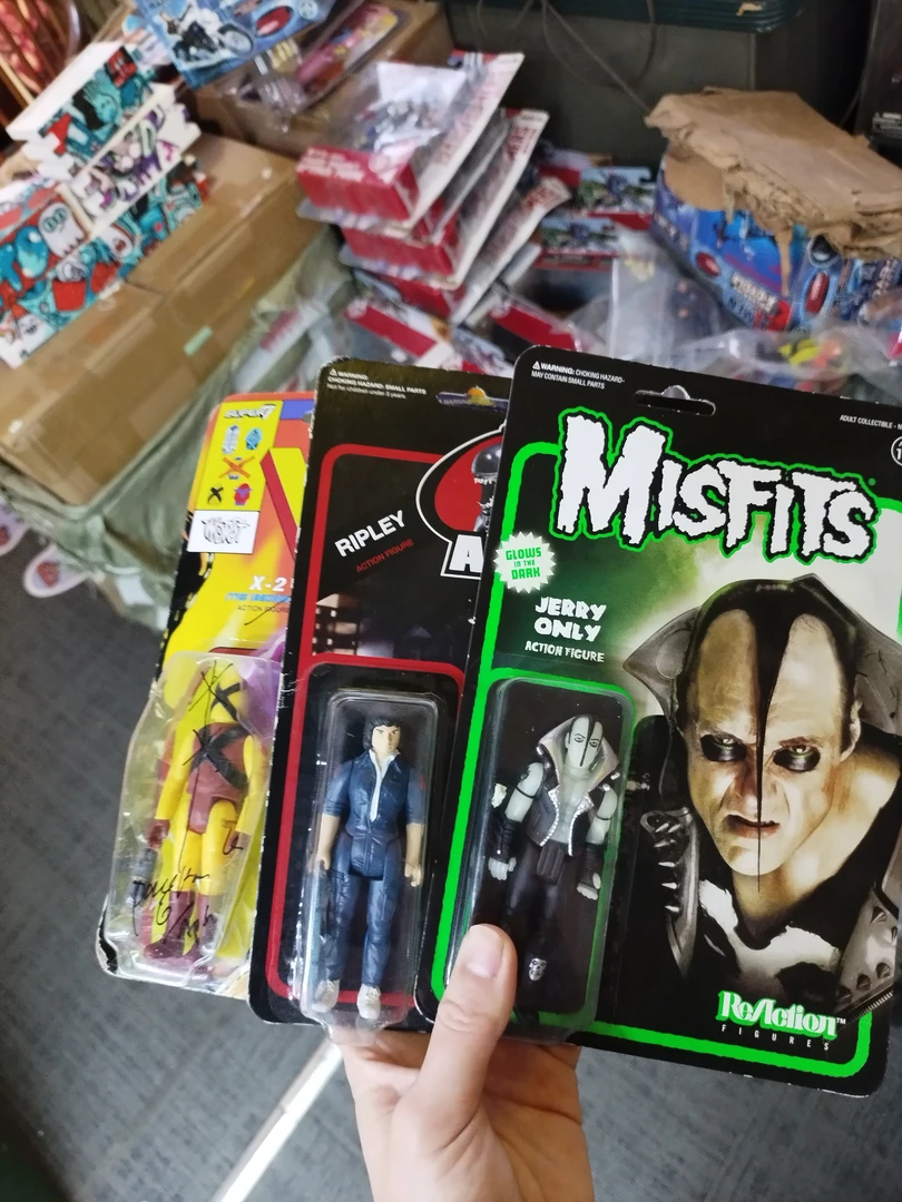 super7 3个挂卡可动正版1/12可动人偶