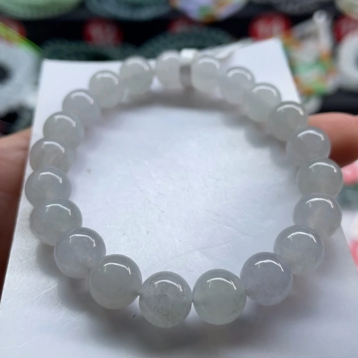 未镶嵌手链翡翠卡8.9