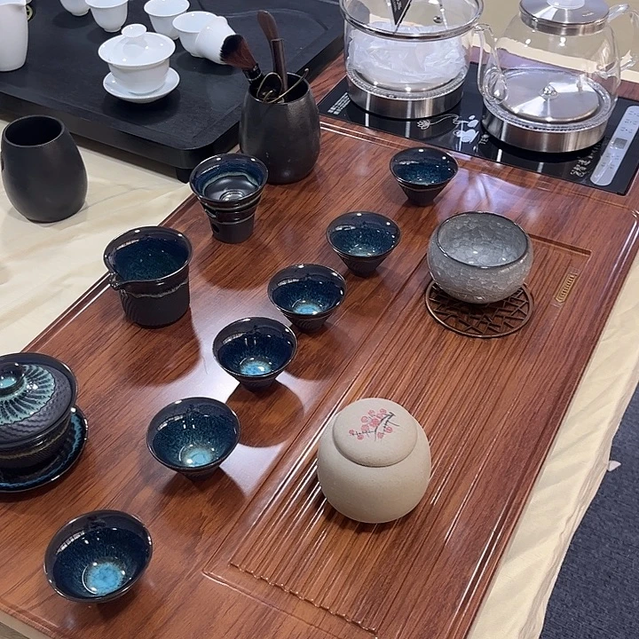 茶盘茶具电器一起