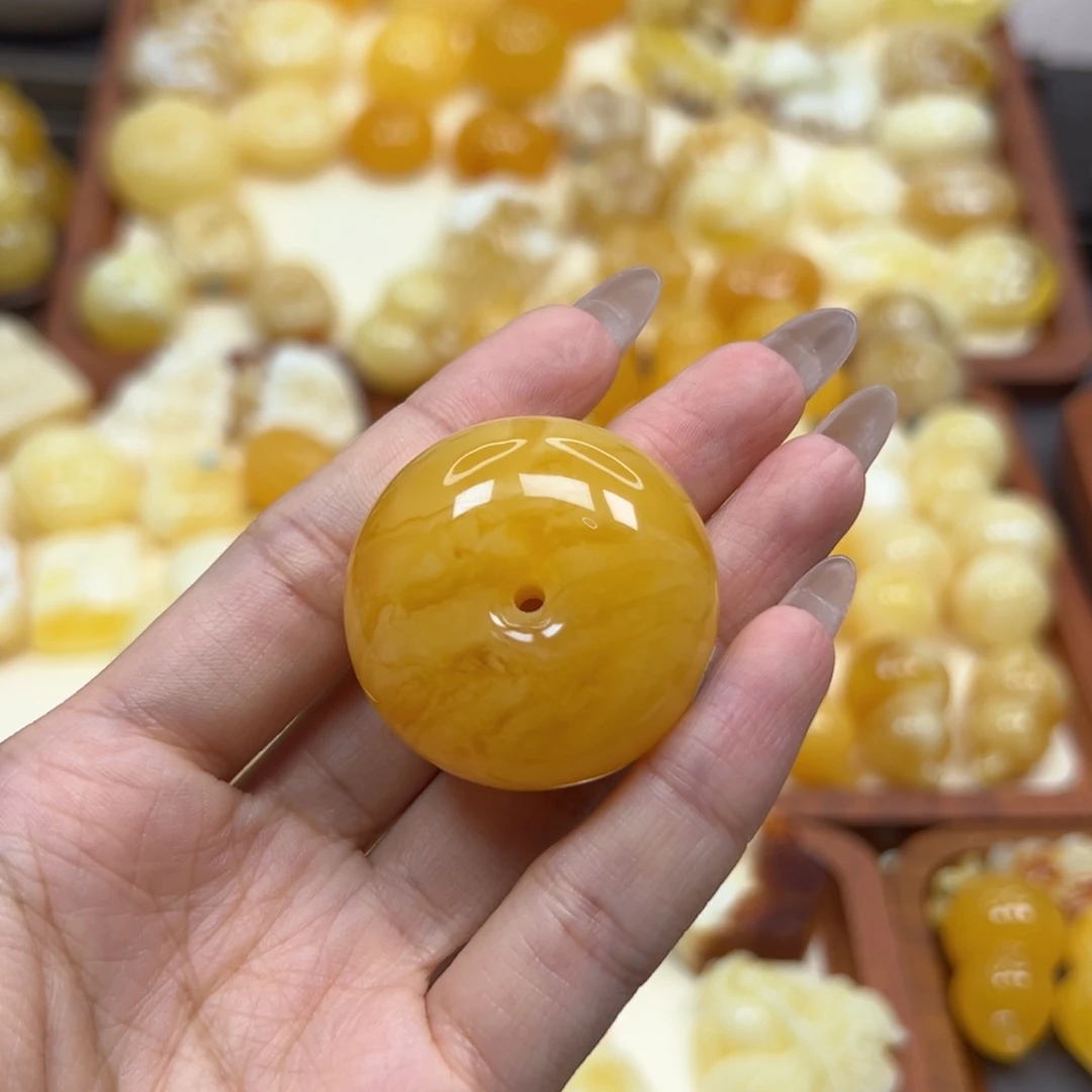 未镶嵌蜜蜡裸石婺****宿蜜蜡