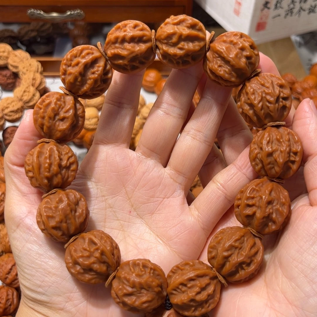 吊坠桃核6号八楞手持