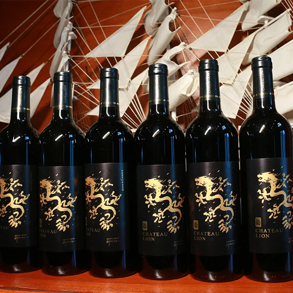 （Chateau Lion）龘龘干红葡萄酒750mlX6（整箱）来自宁夏贺兰山