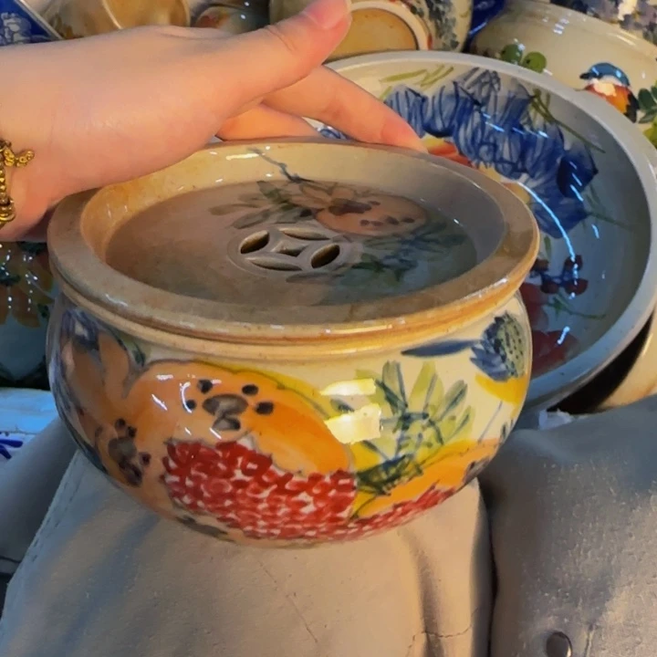 瓷片景德镇陶瓷手工手绘