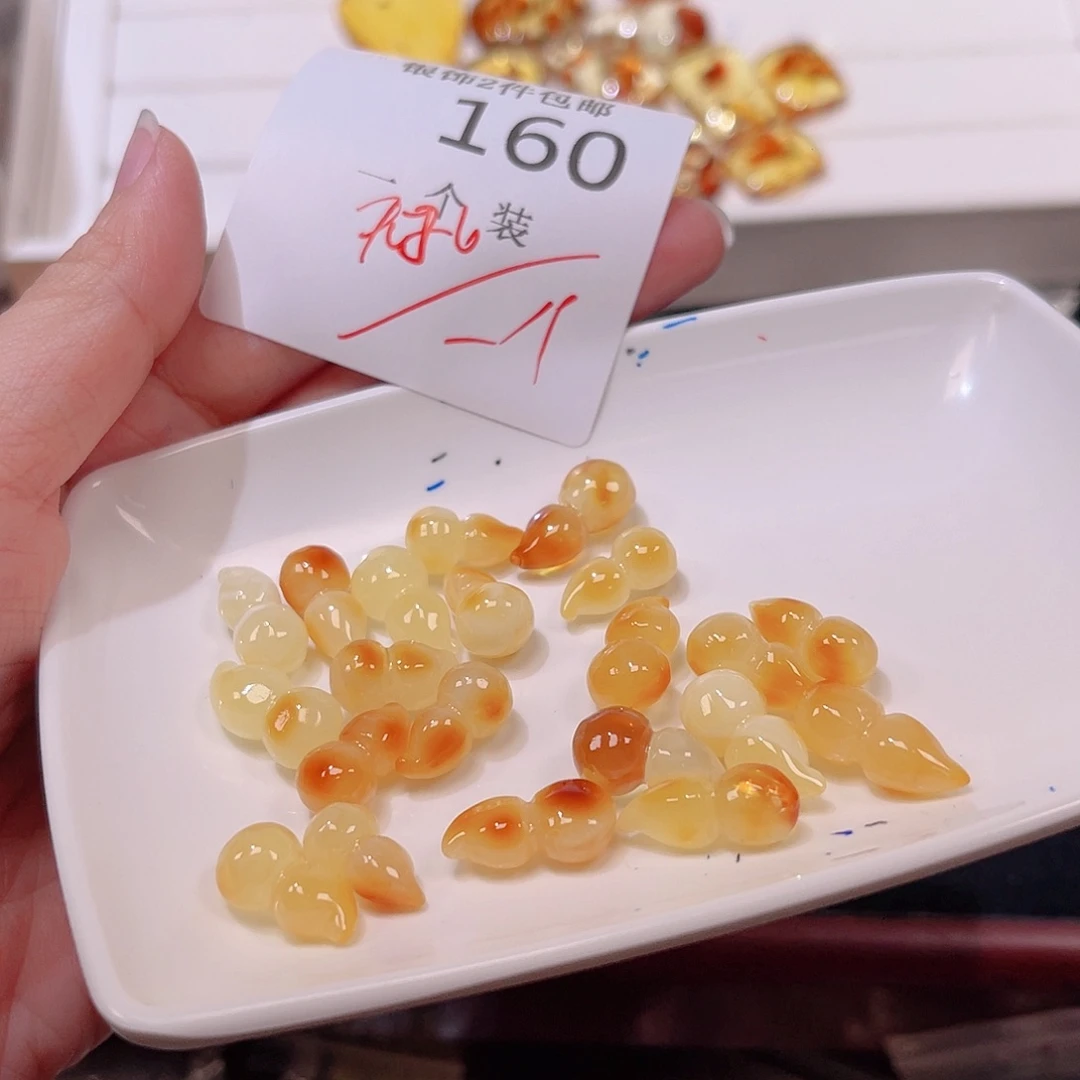 未镶嵌水晶珠宝半成品160 。
