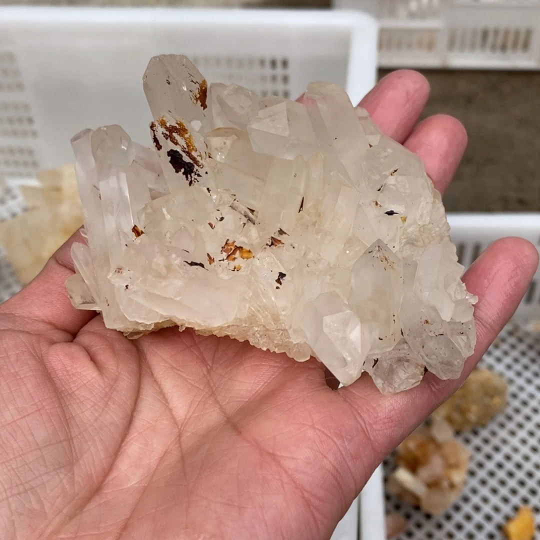 水晶水晶原石摆件未镶嵌