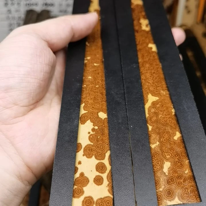 扇子紫花绿春扇料