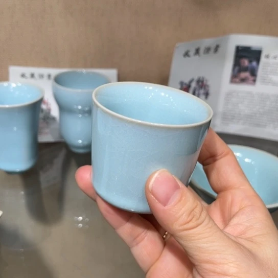 瓷片大宋名窑汝瓷茶具