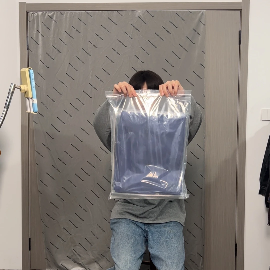 潮流时尚蓝蓝黑白背心套组l码