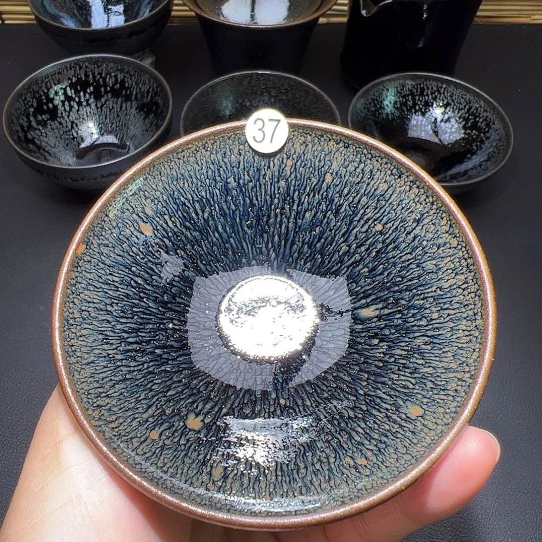 茶盏龙窑柴烧建盏