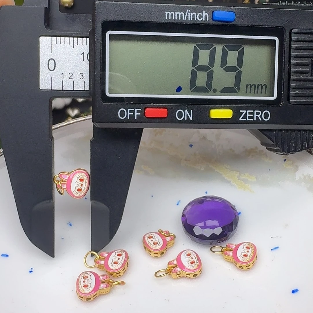 银S925镶嵌紫晶颈饰紫水晶925镶嵌67