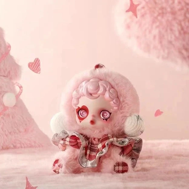 【拆盒】SKULLPANDA冬日乐章系列SP毛绒公仔盲盒玩具