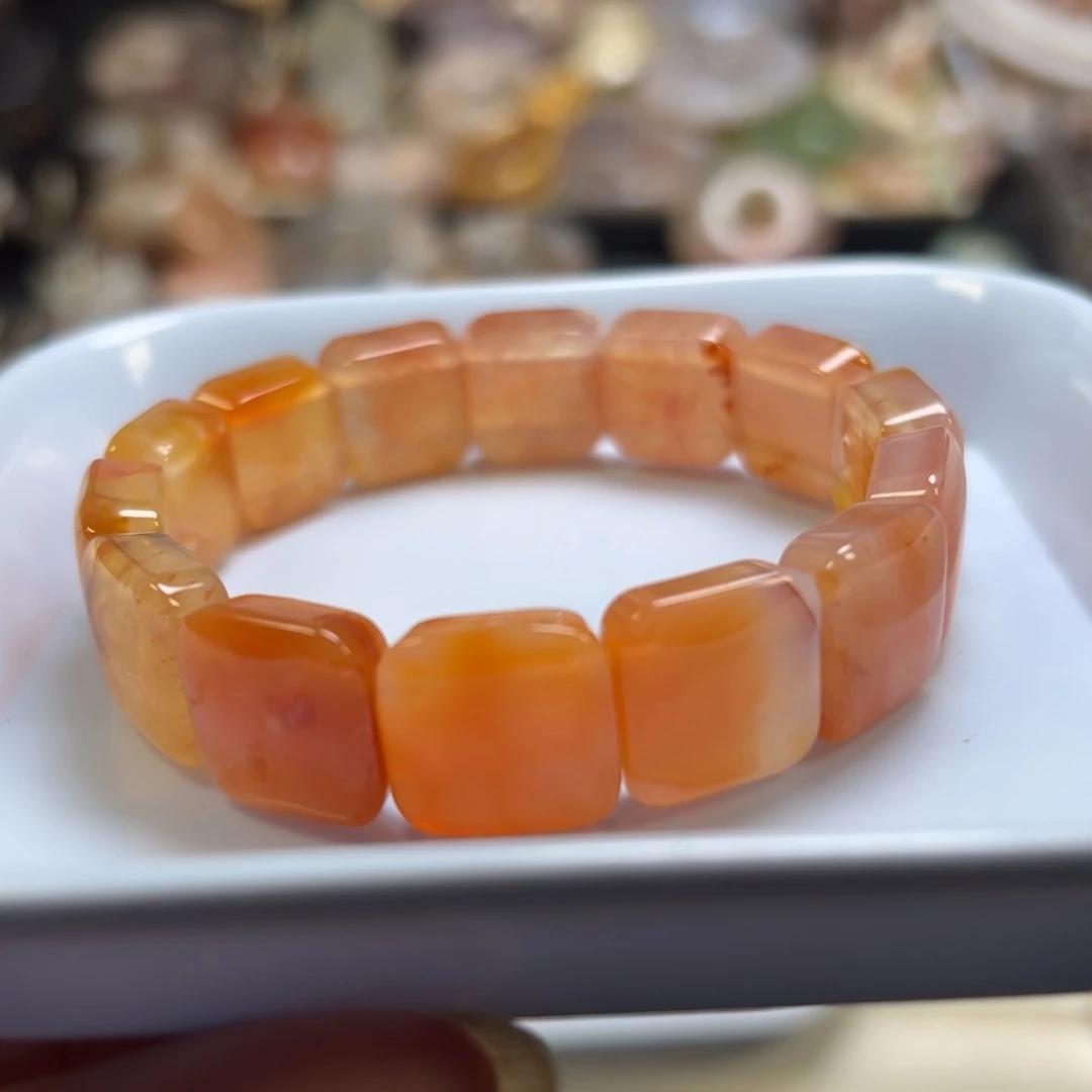 未镶嵌玛瑙/玉髓珠宝半成品