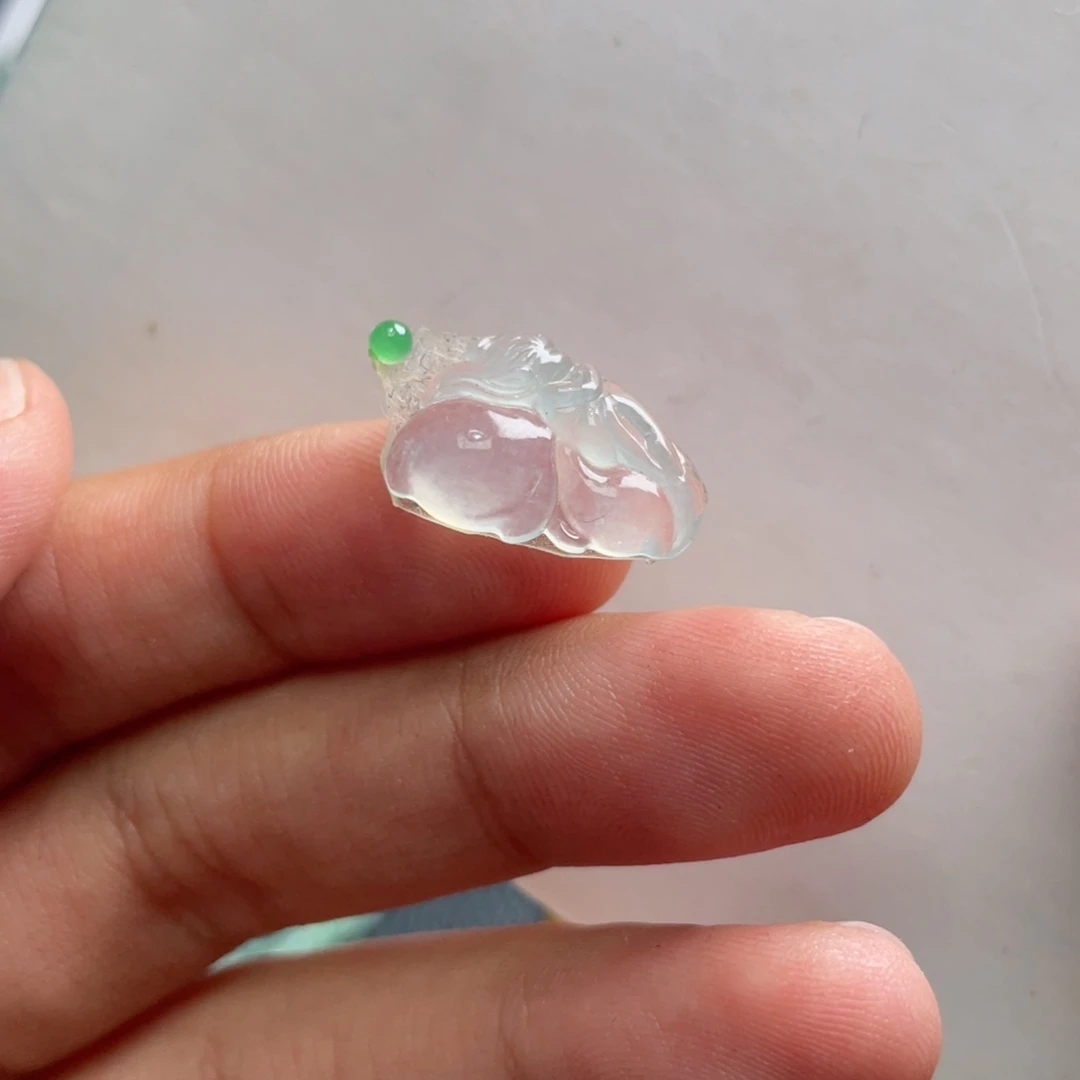 定制翡翠未镶嵌花仙子