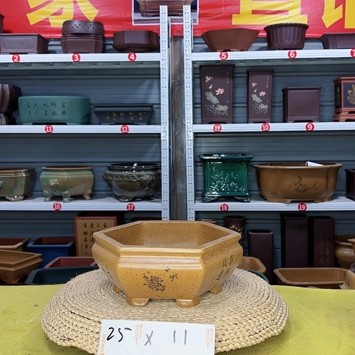 紫砂花盆宜兴紫砂厂