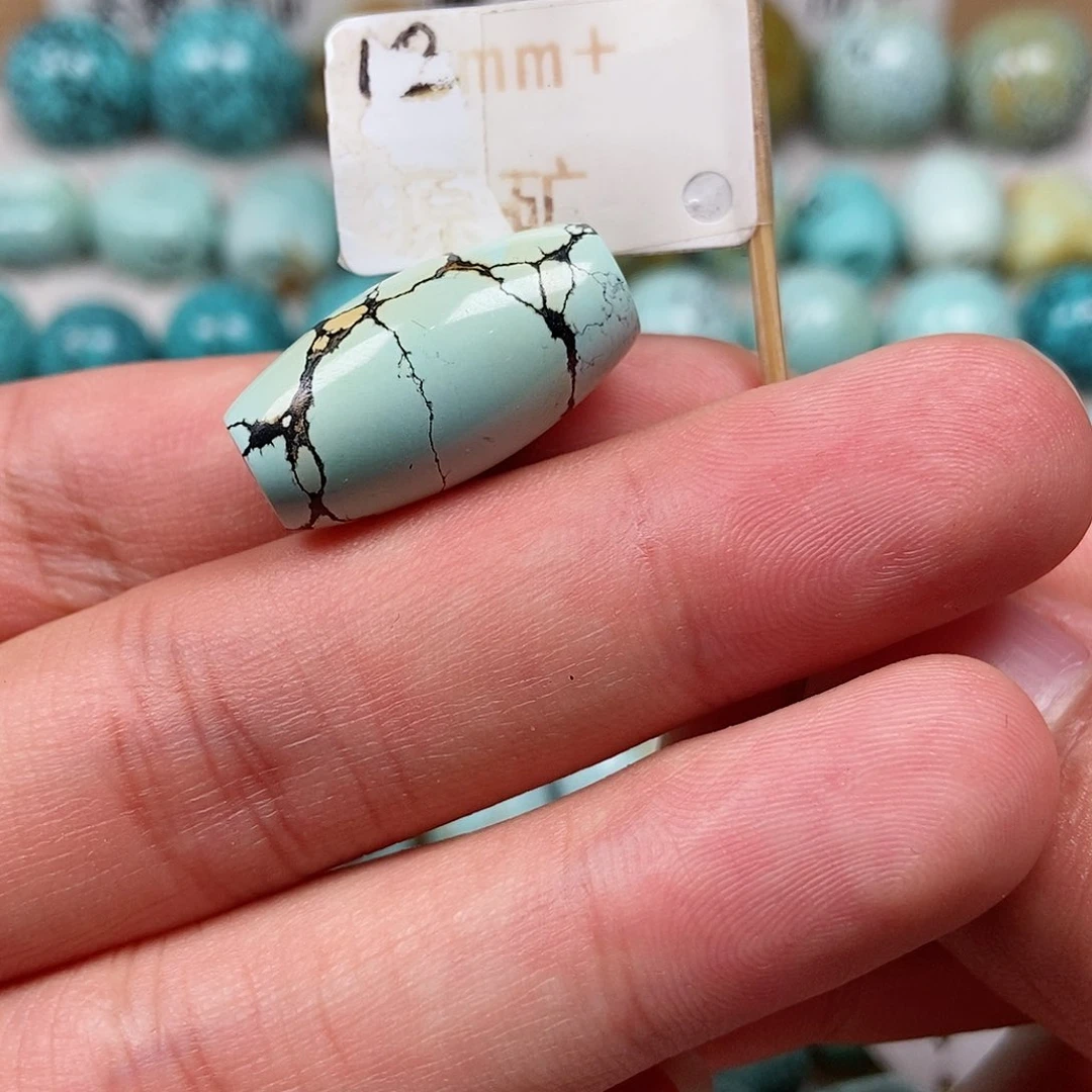 未镶嵌绿松石珠宝半成品