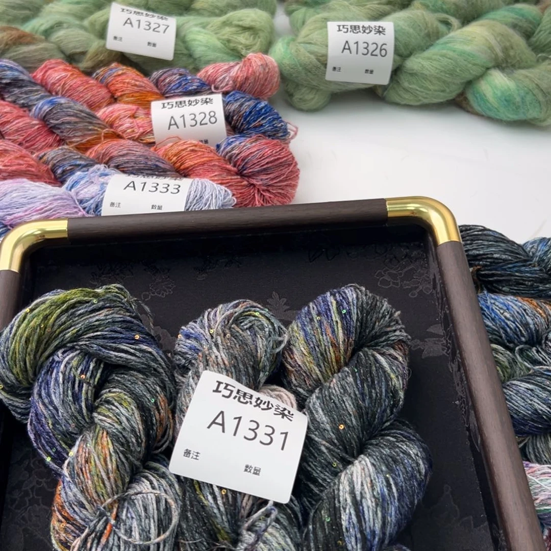 马海毛小***i天丝豆豆A1331