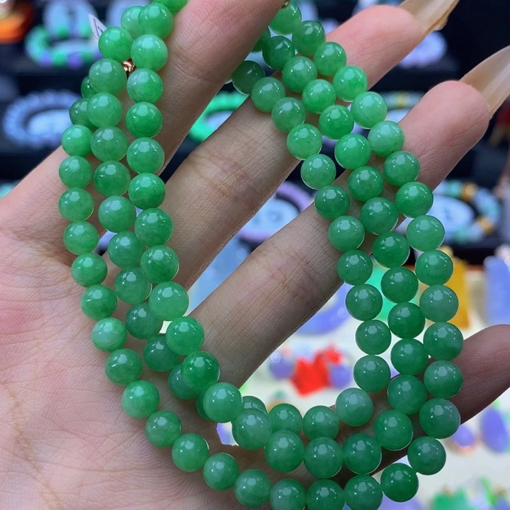 翡翠未镶嵌手链翡翠5