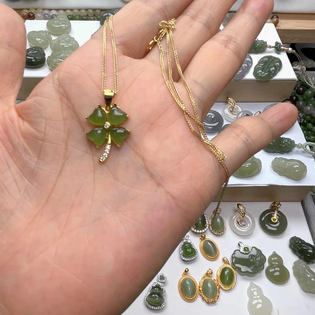 和田玉未镶嵌吊坠(不含链)A****哥