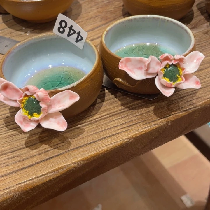 颖***手工制作陶瓷茶具茶杯青蛙