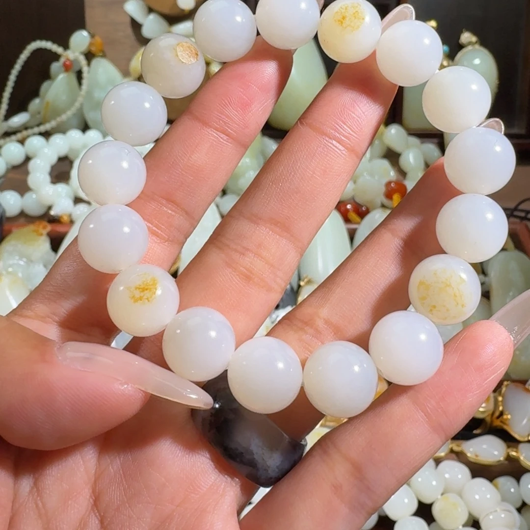 和田玉（子料）未镶嵌手链