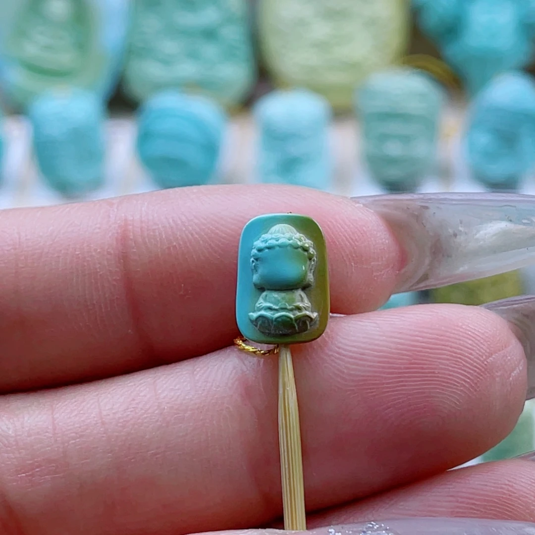 绿松石未镶嵌配饰