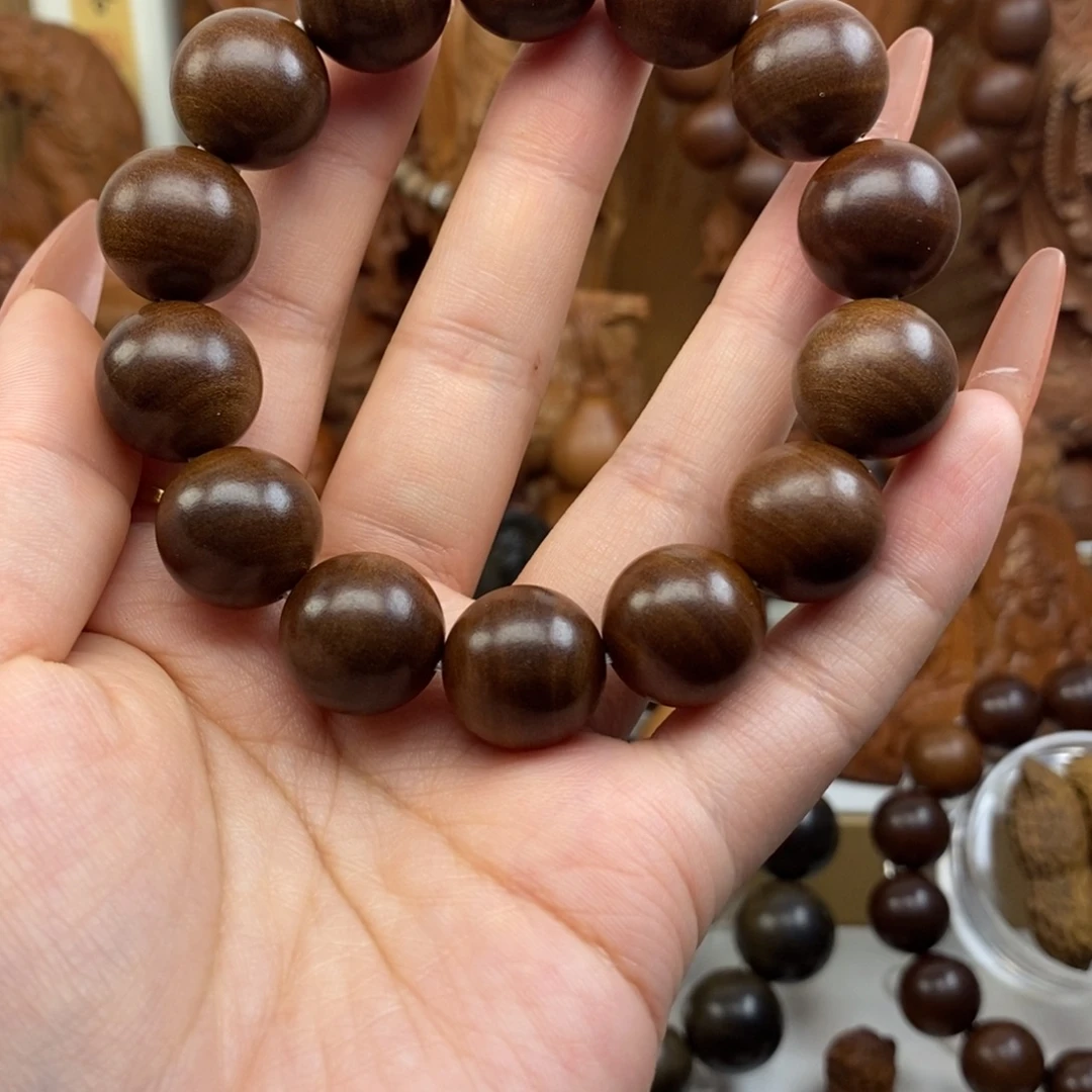 檀香木手串/手链迈索尔老山檀红肉1.6奶香