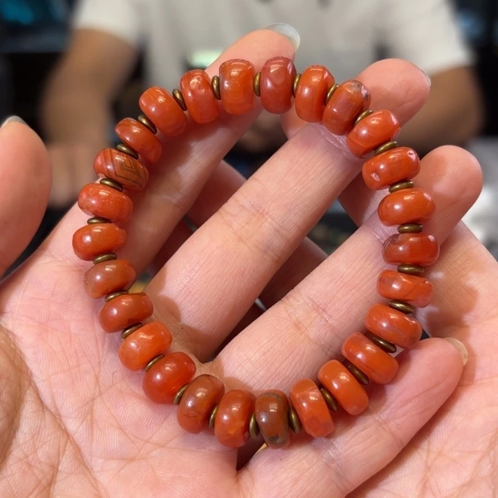 南红玛瑙未镶嵌颈饰南红