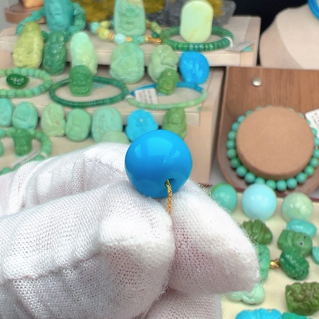 绿松石未镶嵌主播夏