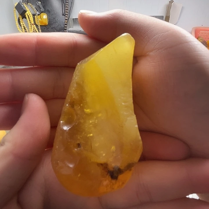 定制琥珀未镶嵌纯天然蜜蜡吊坠
