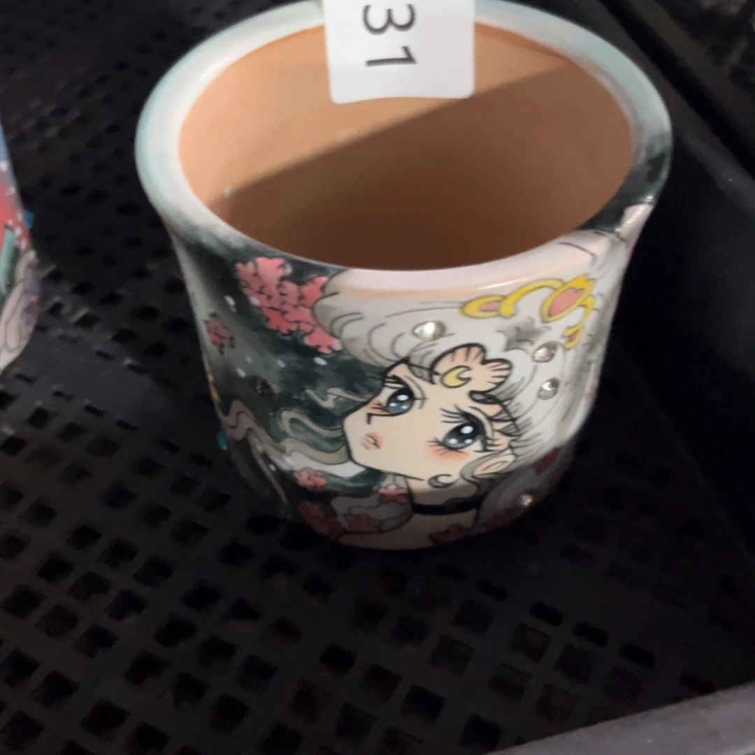 红陶?***孩431花盆1个