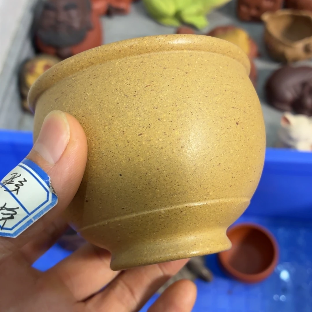紫砂茶杯瑕疵不退不换介意勿拍